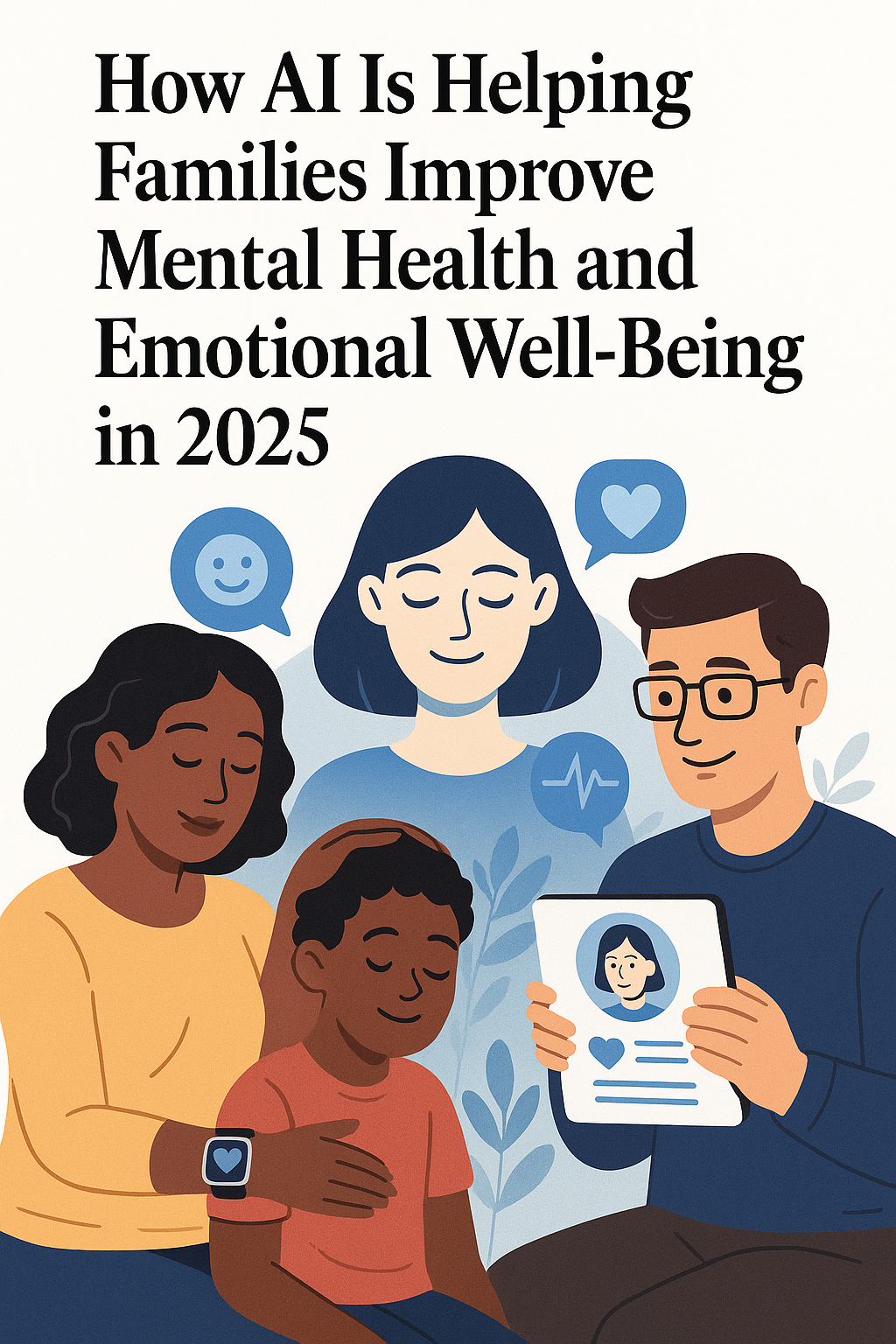 How AI Is Helping Families Improve Mental Health and Emotional Well-Being in 2025