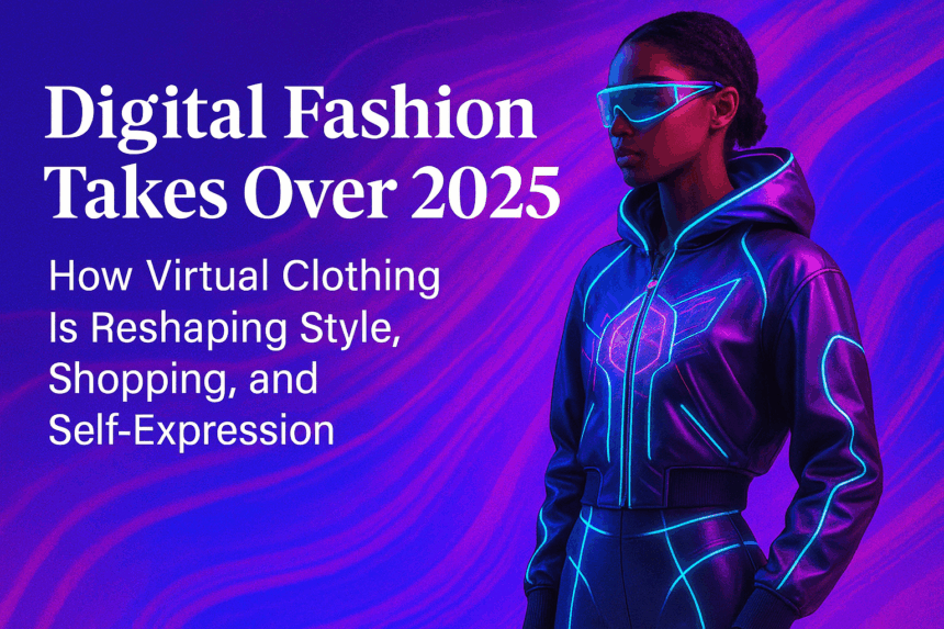 Digital Fashion Takes Over 2025: How Virtual Clothing Is Reshaping Style, Shopping, and Self-Expression
