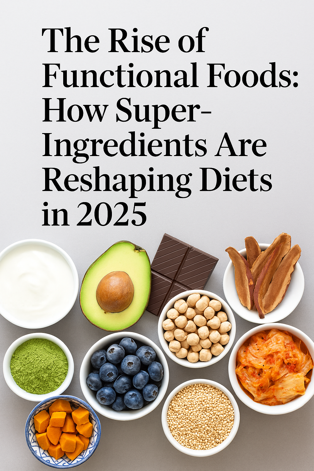 The Rise of Functional Foods: How Super-Ingredients Are Reshaping Diets in 2025