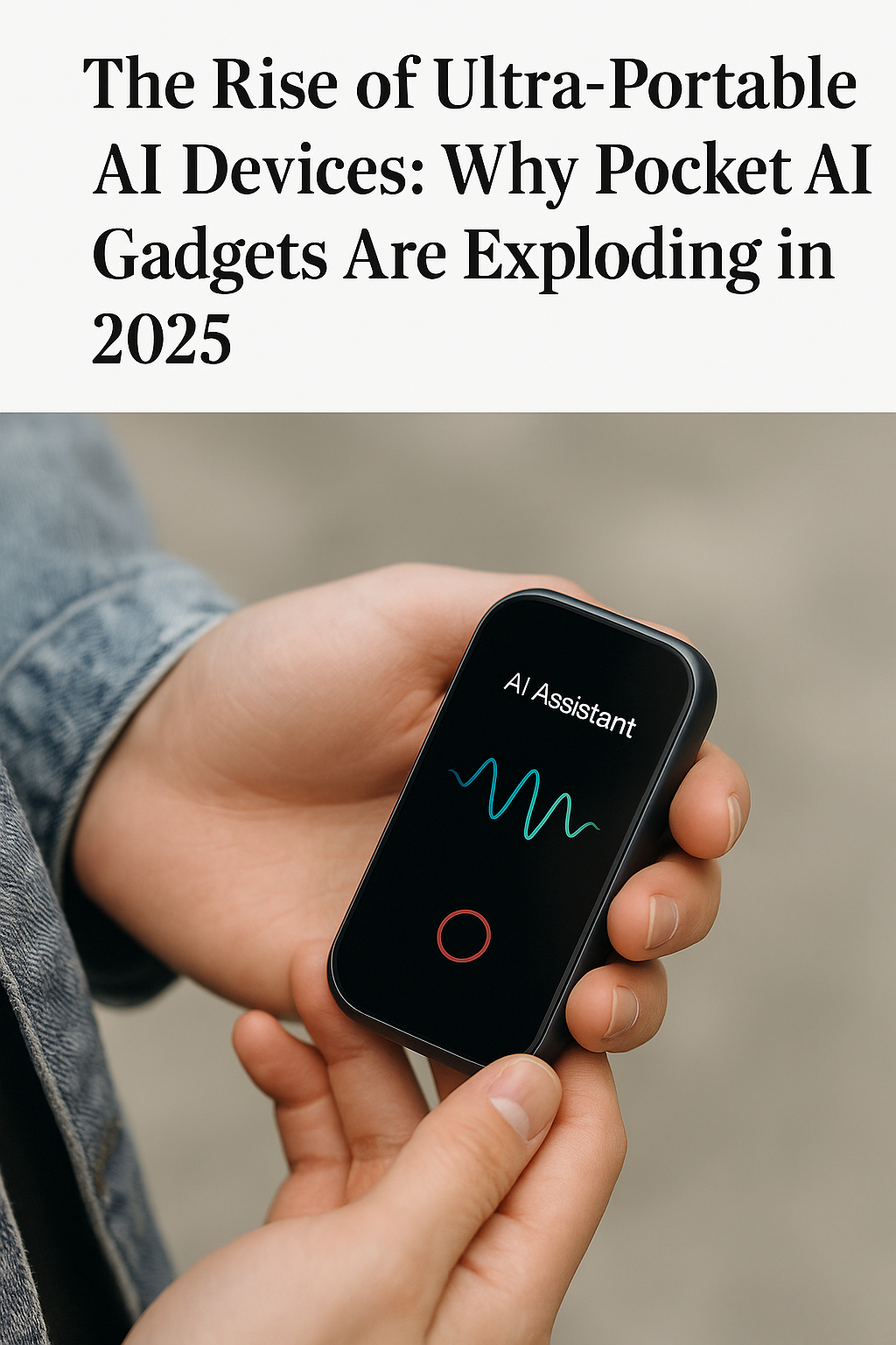 The Rise of Ultra-Portable AI Devices: Why Pocket AI Gadgets Are Exploding in 2025