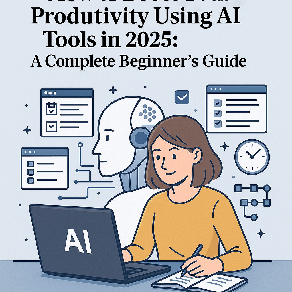 How to Boost Your Productivity Using AI Tools in 2025: A Complete Beginner’s Guide