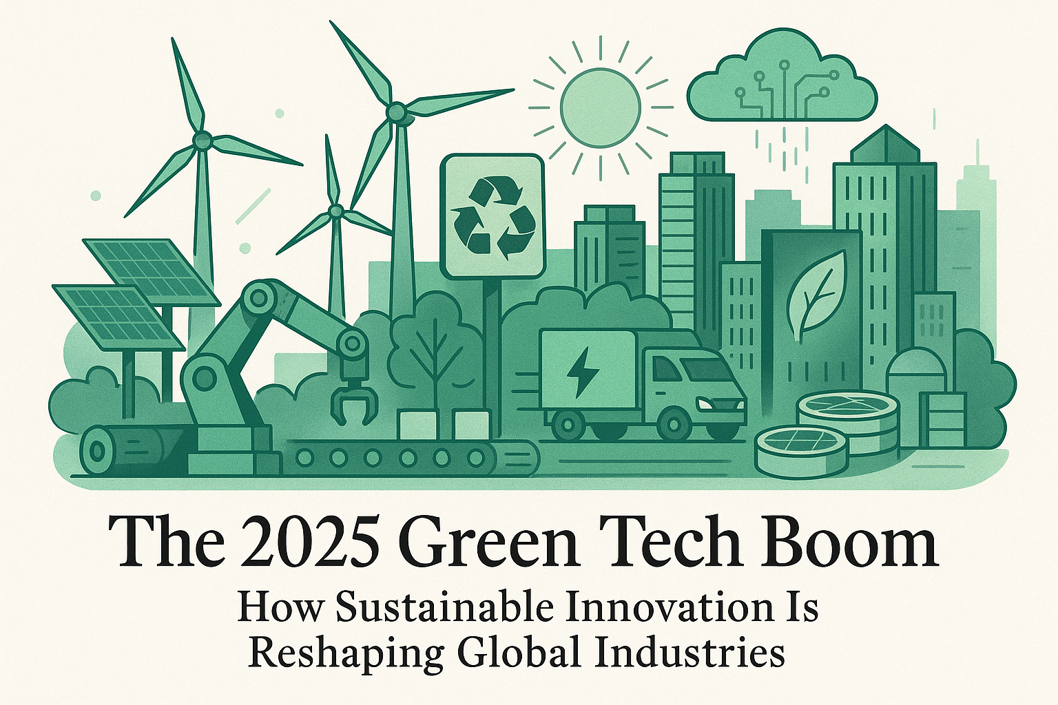 The 2025 Green Tech Boom: How Sustainable Innovation Is Reshaping Global Industries