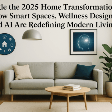 Inside the 2025 Home Transformation: How Smart Spaces, Wellness Design, and AI Are Redefining Modern Living