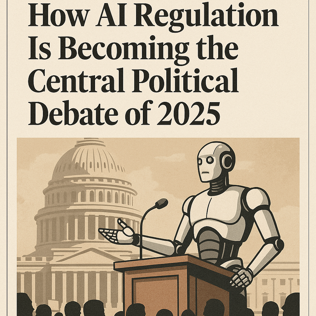 How AI Regulation Is Becoming the Central Political Debate of 2025