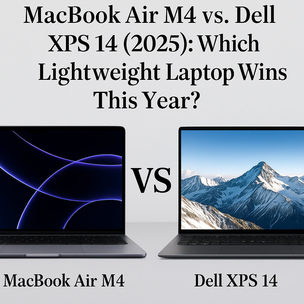 MacBook Air M4 vs. Dell XPS 14 (2025): Which Lightweight Laptop Wins This Year?
