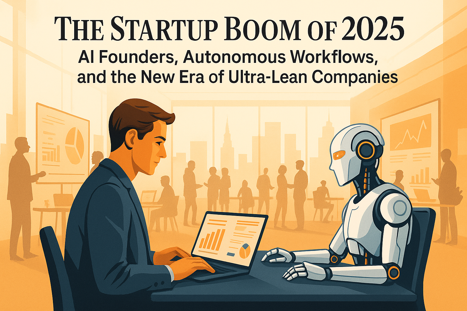 The Startup Boom of 2025: AI Founders, Autonomous Workflows, and the New Era of Ultra-Lean Companies
