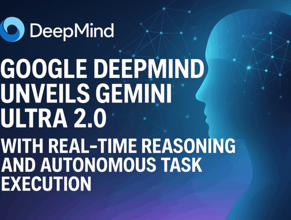 Google DeepMind Unveils Gemini Ultra 2.0 With Real-Time Reasoning and Autonomous Task Execution