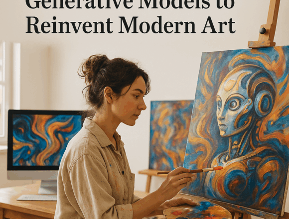 AI Becomes a Creative Partner: How Artists Are Using Generative Models to Reinvent Modern Art