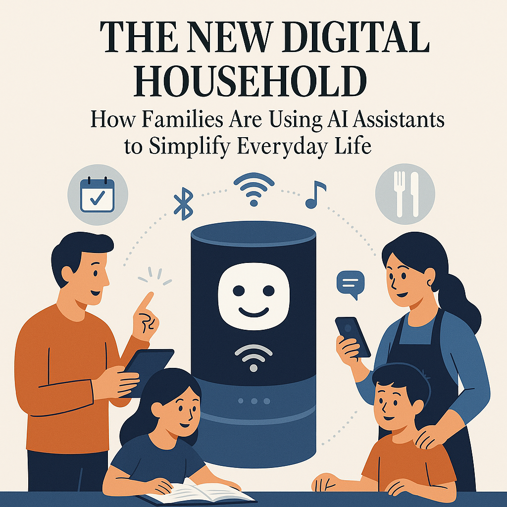 The New Digital Household: How Families Are Using AI Assistants to Simplify Everyday Life