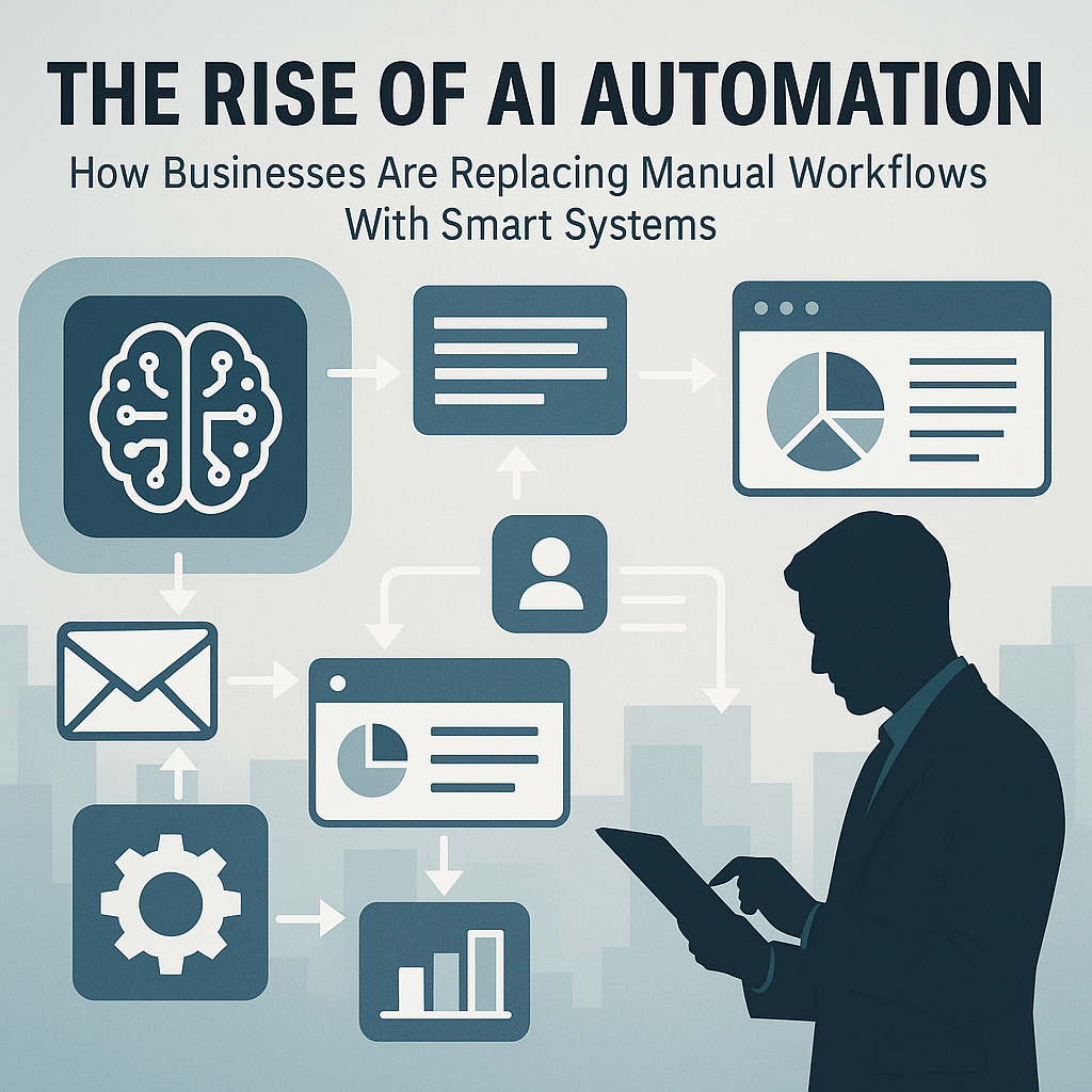 The Rise of AI Automation: How Businesses Are Replacing Manual Workflows With Smart Systems